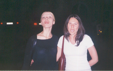 me and nadia in June 2001